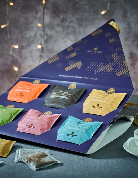 The Artisan Coffee Co Coffee Bag Advent Calendar