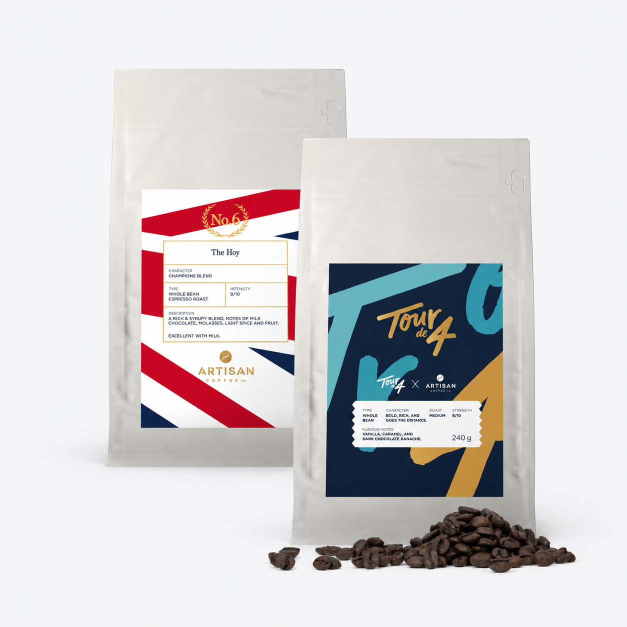 The Hoy and Tour de 4 | Whole Bean Bundle | 2 x 240g