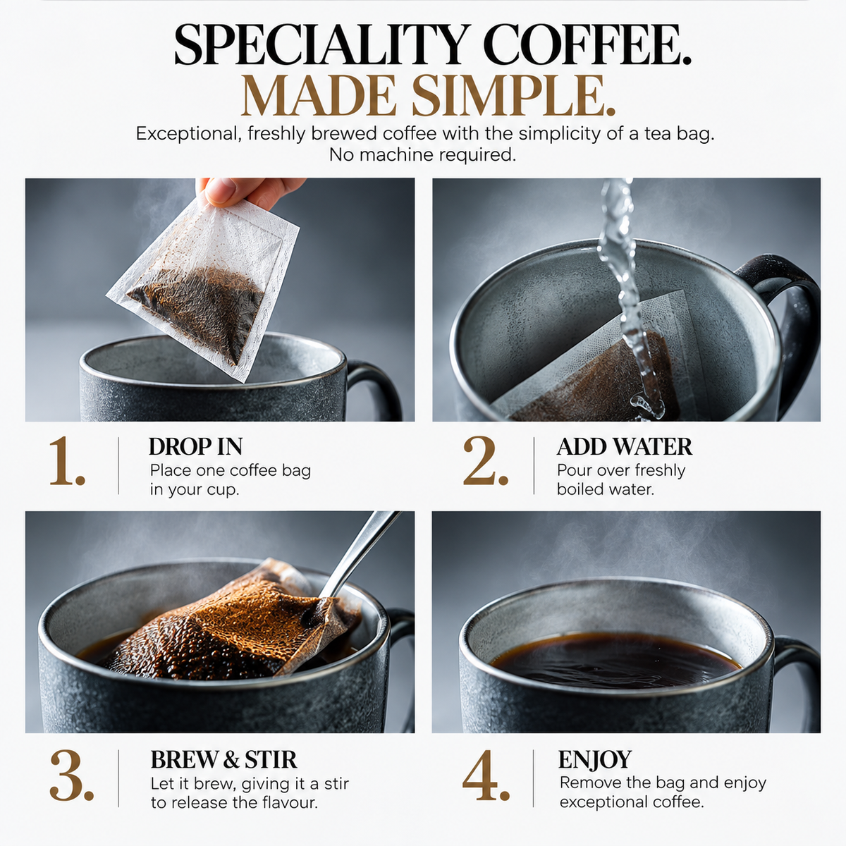 The Smart Cookie | Coffee Bags 20 x 8g