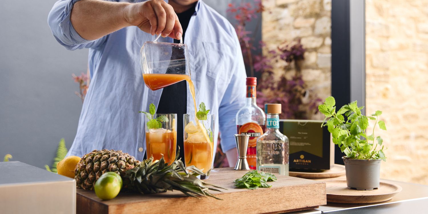 Summer Cold Brew Spritz