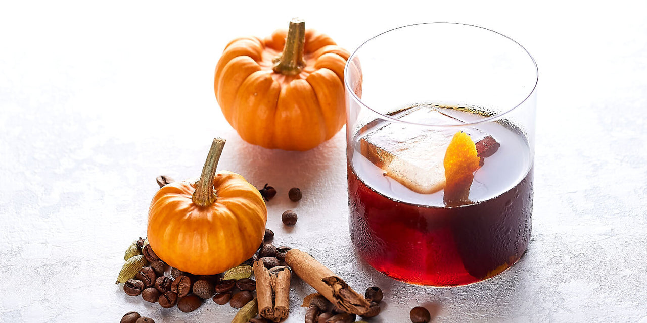 Spiced-rum & Coffee Old Fashioned