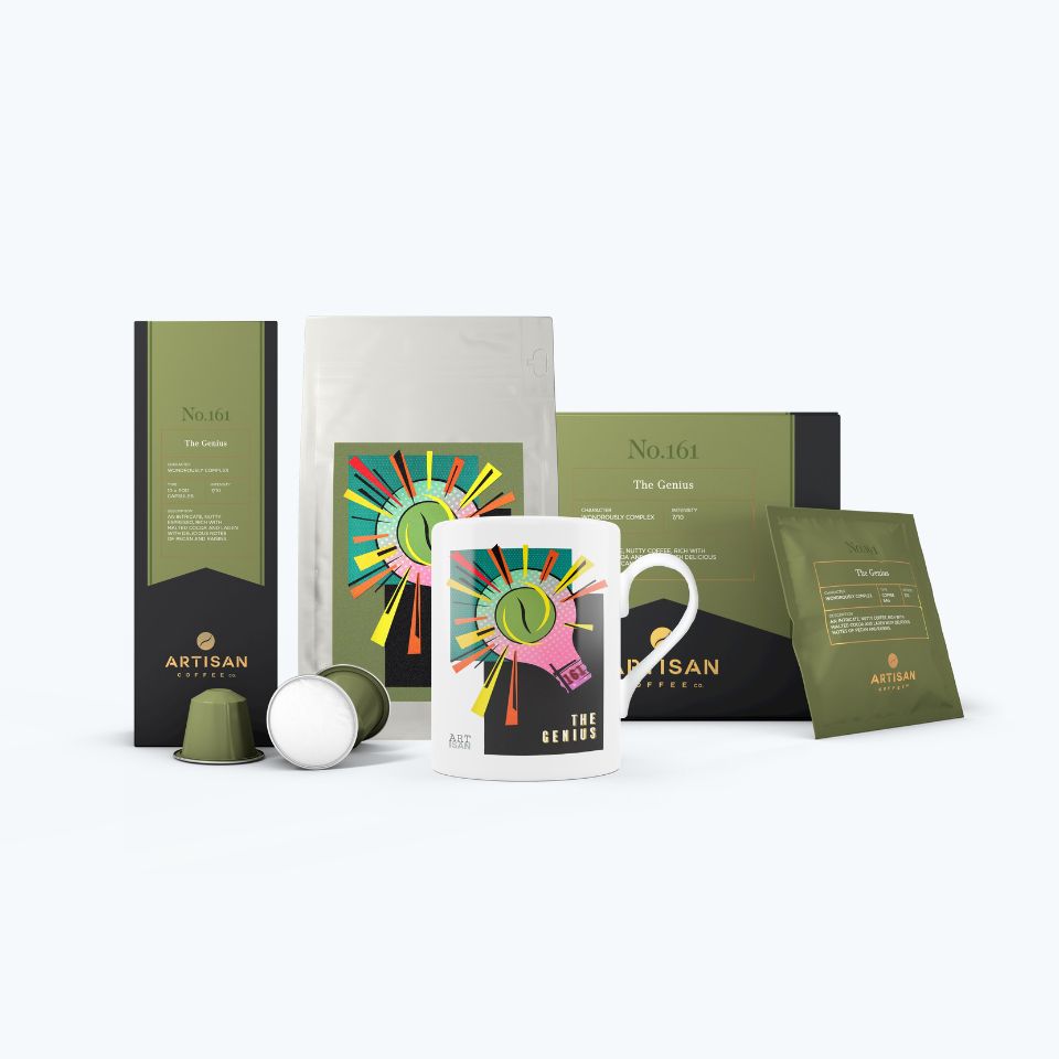 The Genius Mug + Coffee Gift Set | Autistic Ian x Artisan Coffee Co.