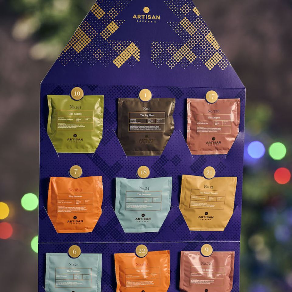 Artisan Coffee Bag Advent Calendar
