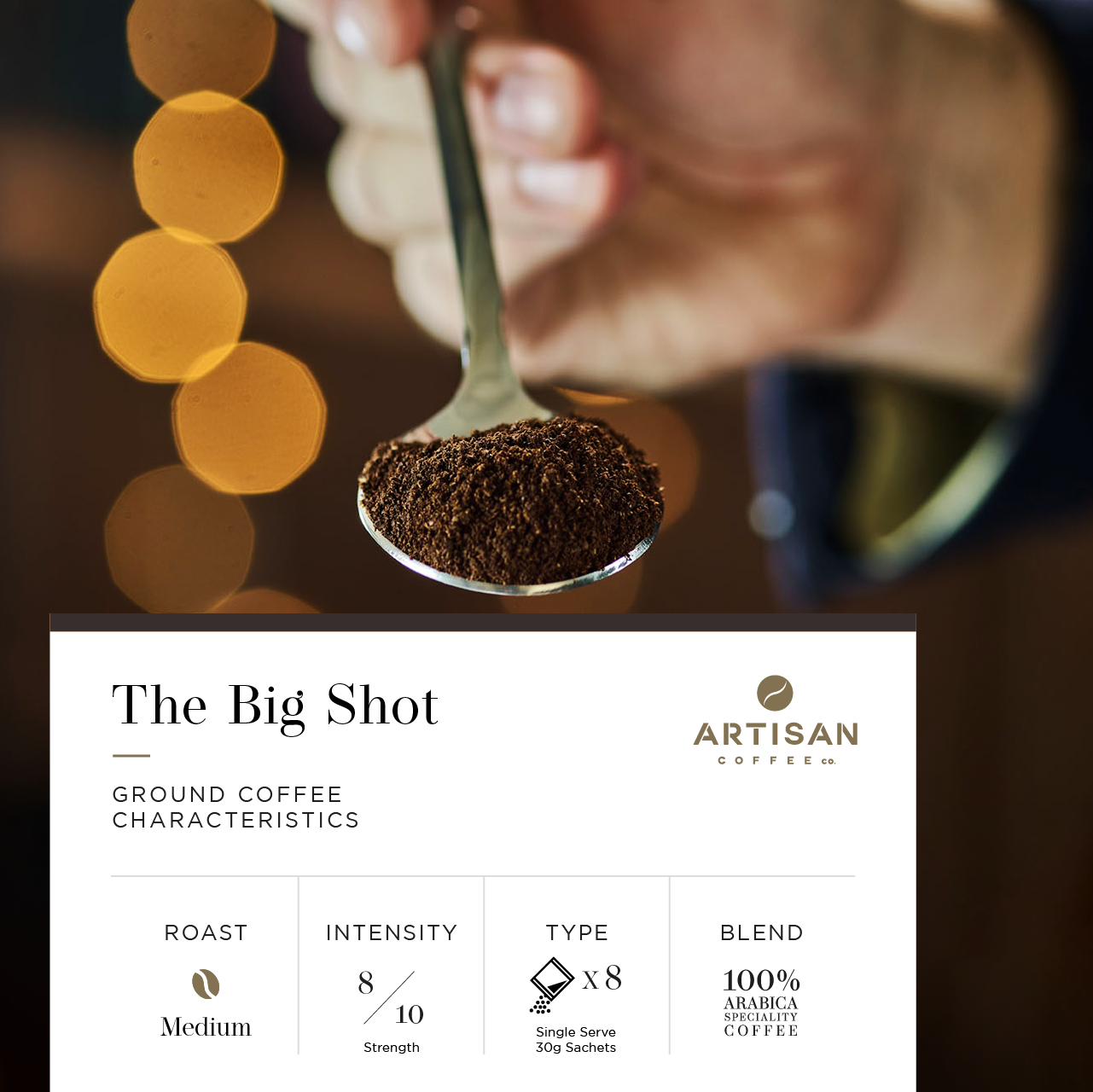 The Big Shot Ground Coffee