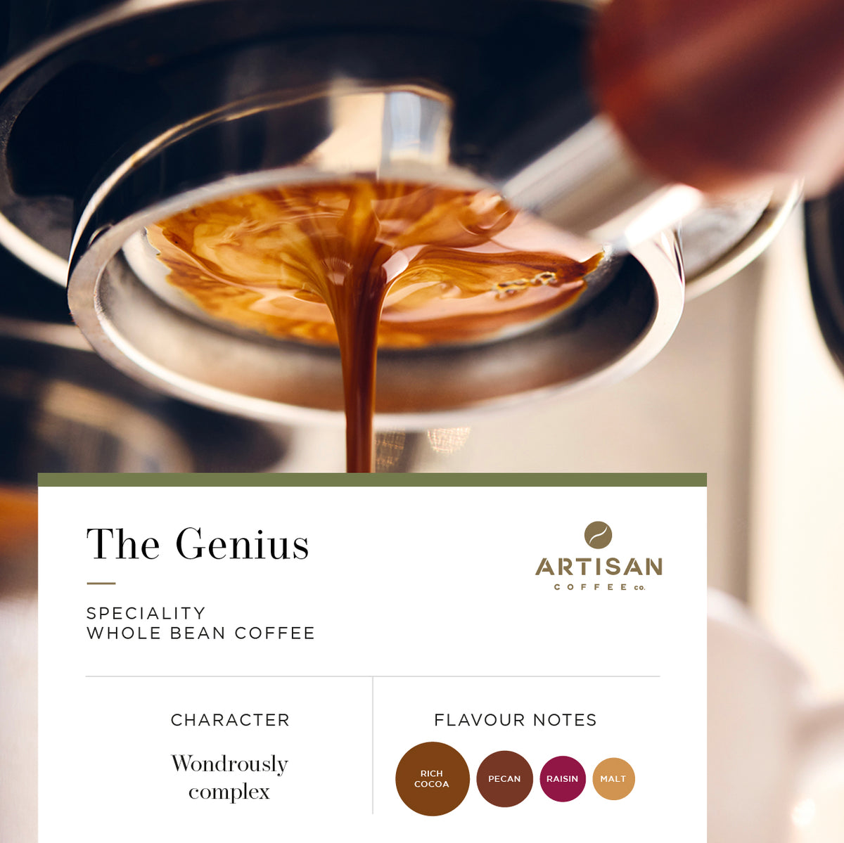 The Genius Whole Bean Coffee