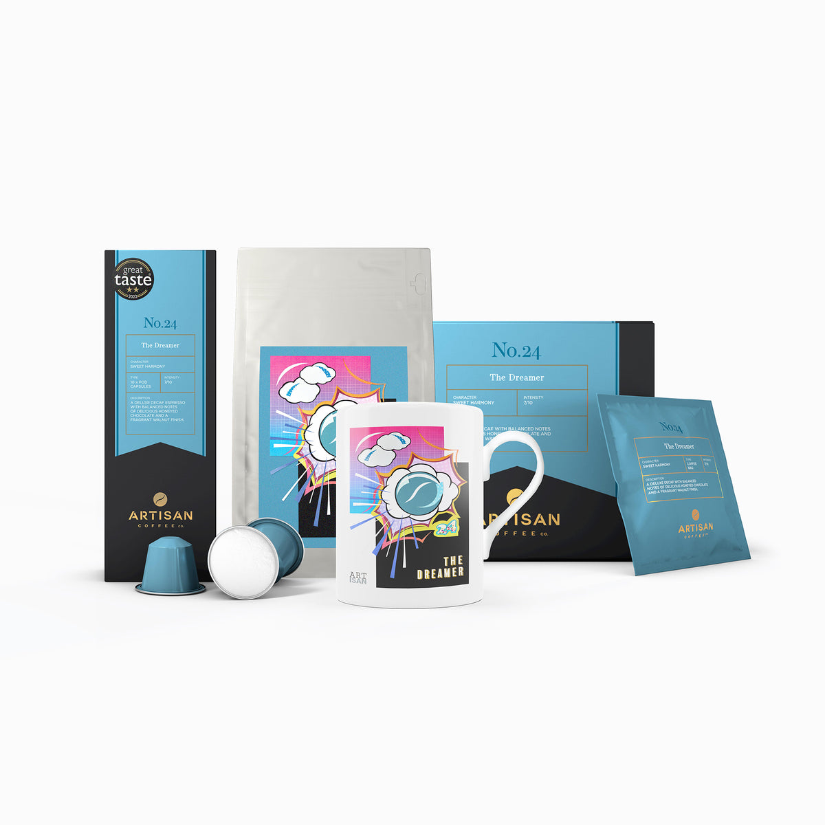 The Dreamer Mug + Coffee Gift Set | Autistic Ian x Artisan Coffee Co.