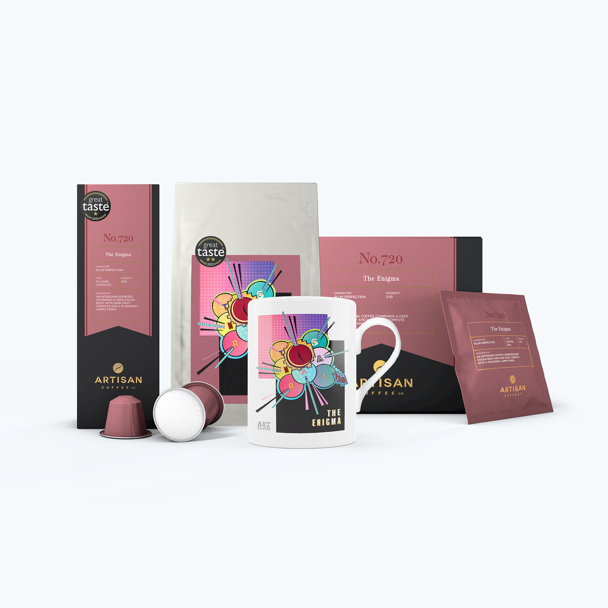 The Enigma Coffee + Mug Gift Set | Autistic Ian x Artisan Coffee Co.