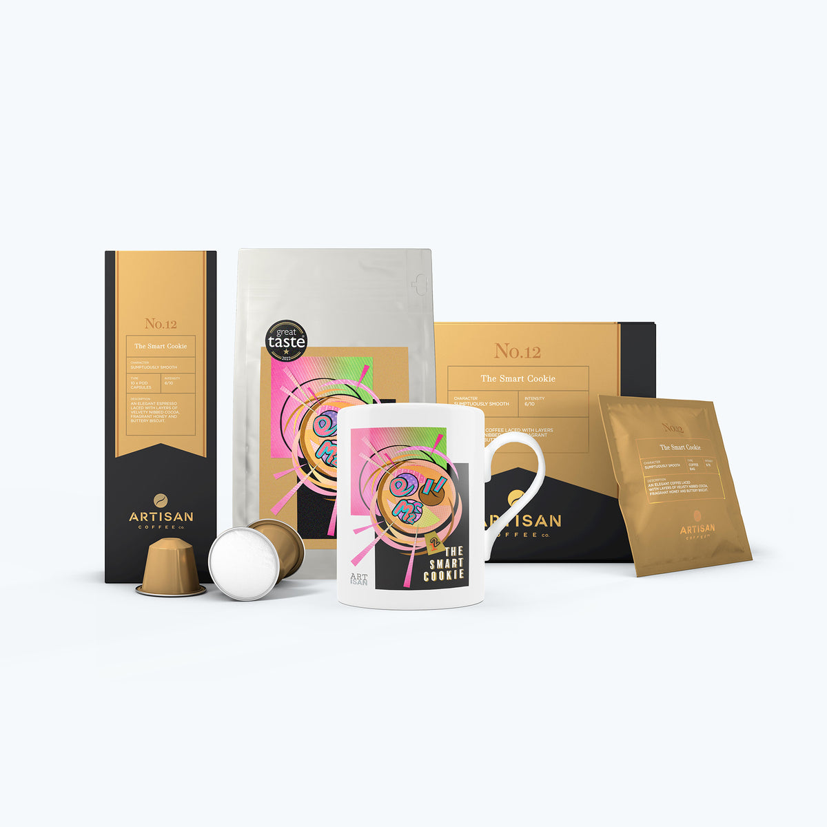 The Smart Cookie Mug + Coffee Gift Set | Autistic Ian x Artisan Coffee Co.