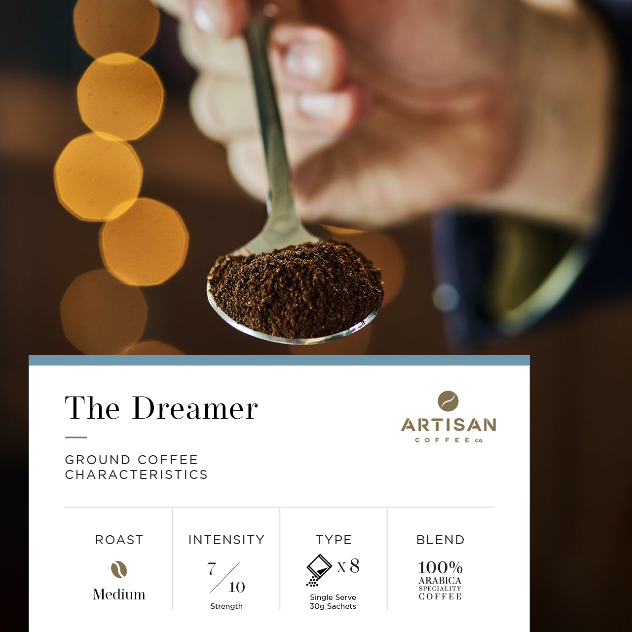 The Dreamer Ground Decaf Coffee