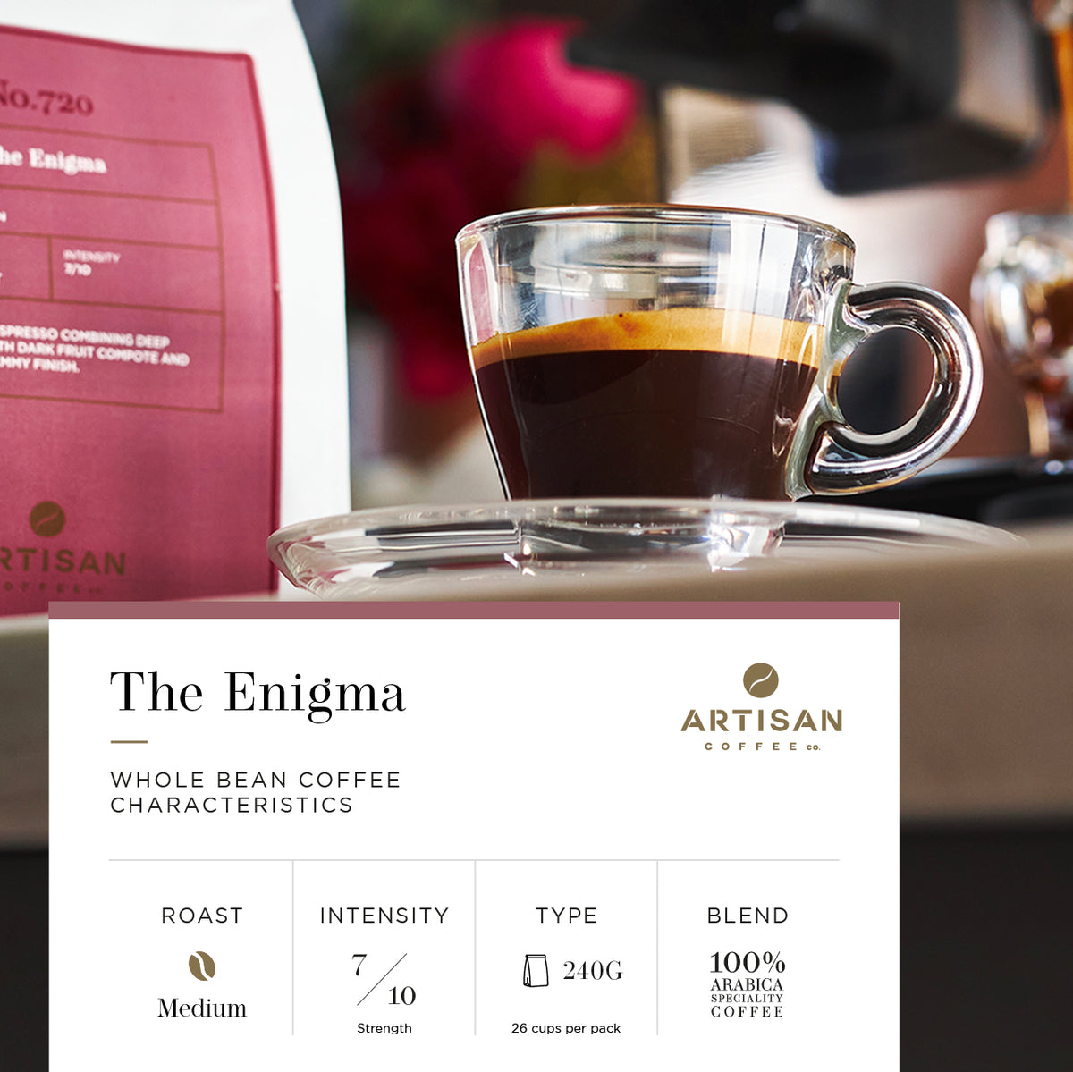 The Enigma Whole Bean Coffee