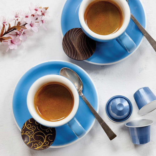 The Dreamer Decaf Nespresso compatible coffee pods and chocolates
