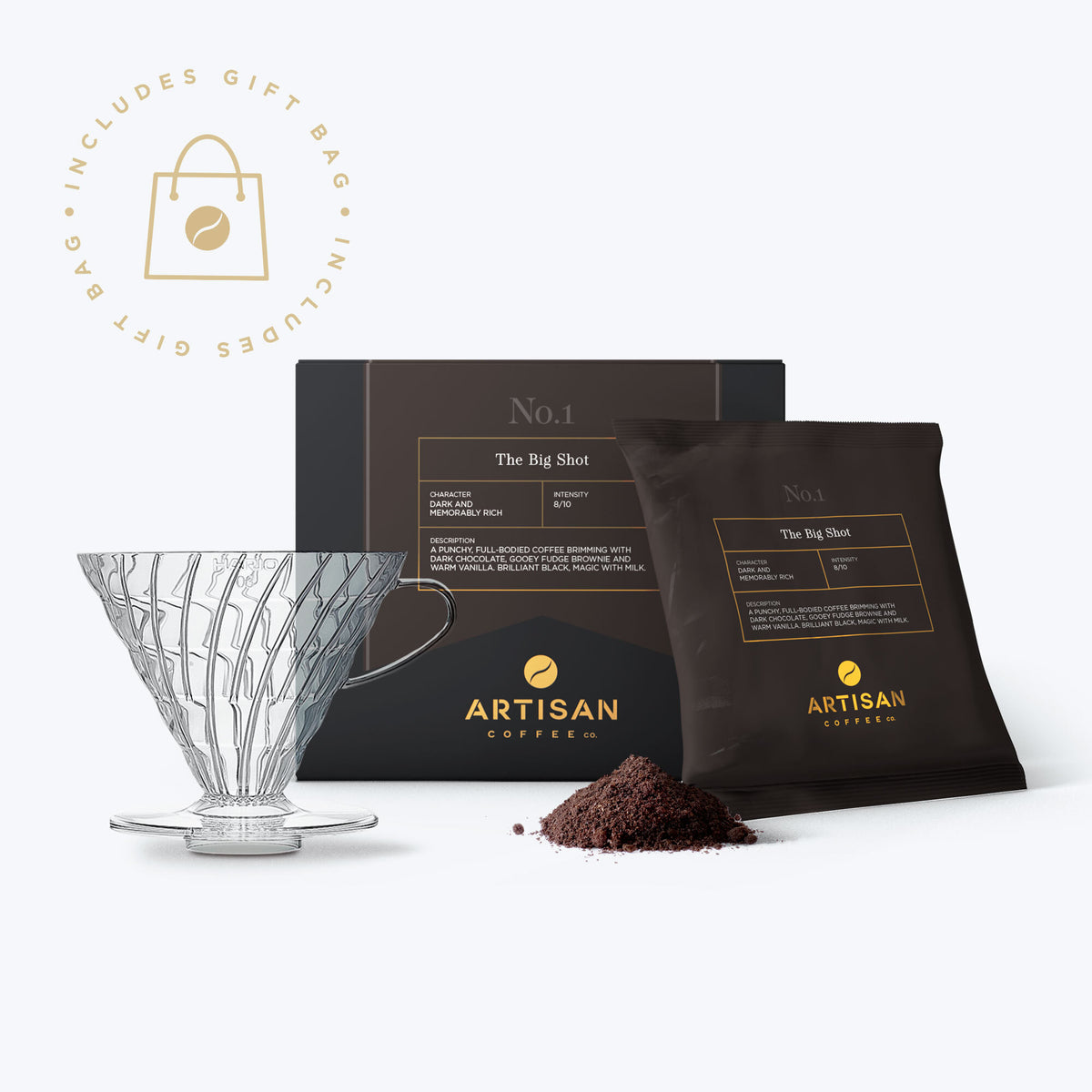 Pour Over Discovery Kit [240g Ground Coffee]